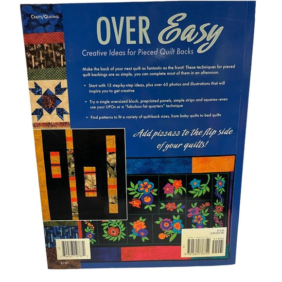 Over Easy: Creative Ideas for Pieced Quilt Backs That Patchwork Place - Picture 5 of 5